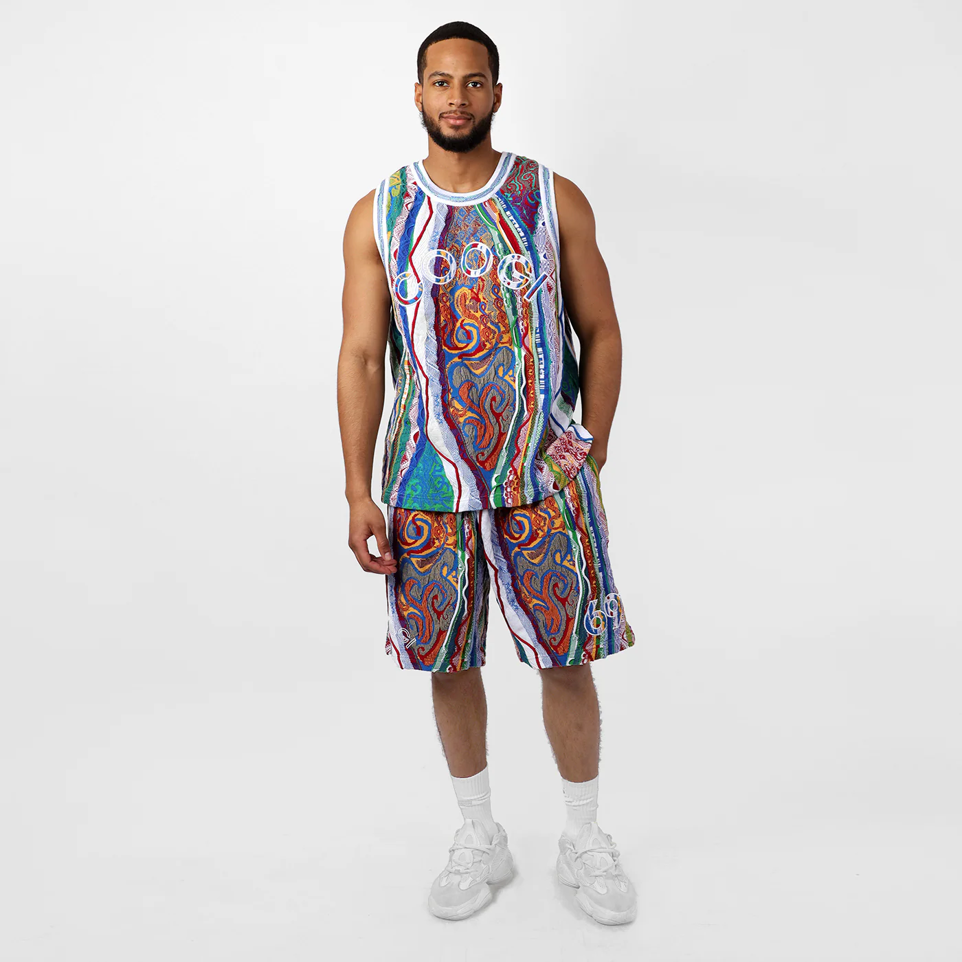 New -COOGI Classic Sweater Knit Basketball Jersey - Image 4