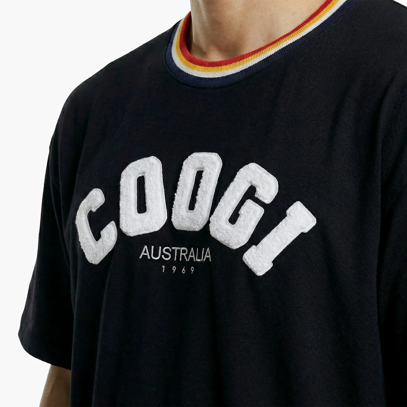 New - COOGI Block Logo Tee - Oversized - Black - Image 4