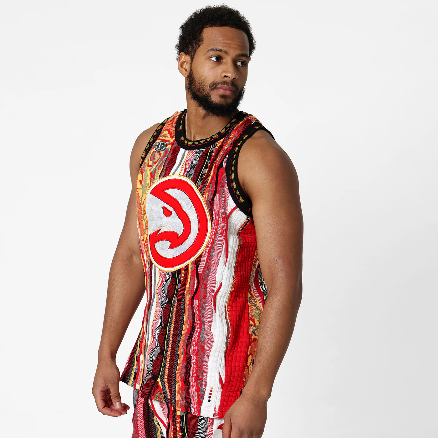 New - COOGI X NBA X Protege - Atlanta Hawks Sweater Vest - Image 3