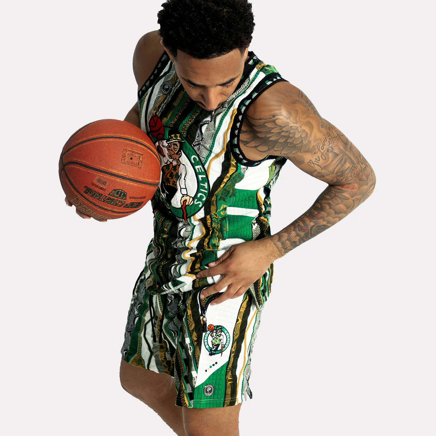 New - COOGI X NBA X Protege - Boston Celtics Sweater Vest - Image 5