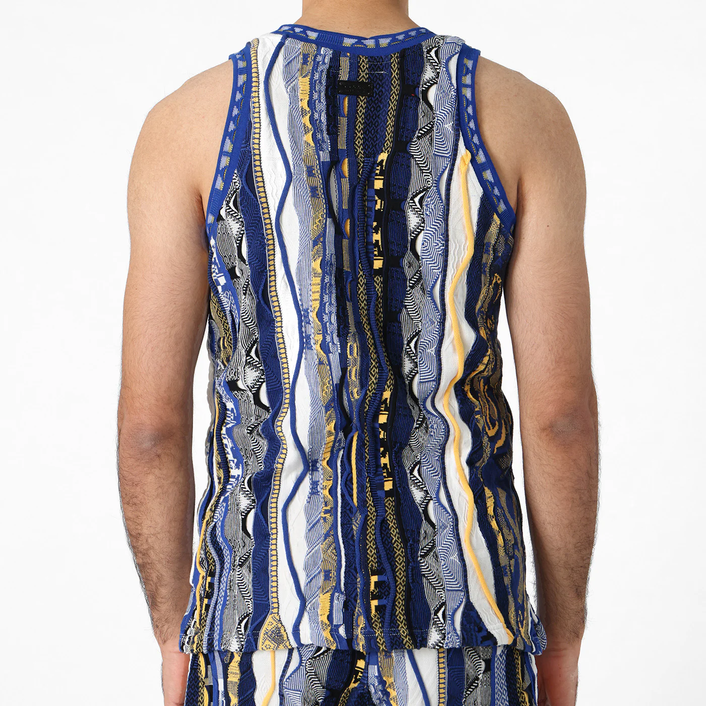 New -COOGI X NBA X Protege - Golden State Warriors Sweater Vest - Image 3